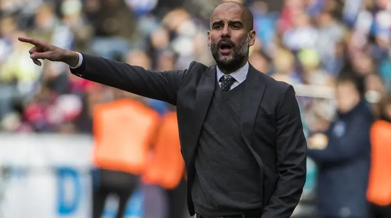 Pep Guardiola, director técnico del Manchester City 