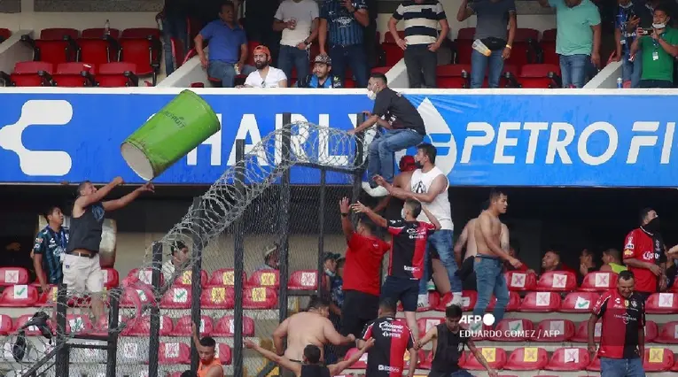 Incidentes en Querétaro vs Atlas - Liga MX 2022