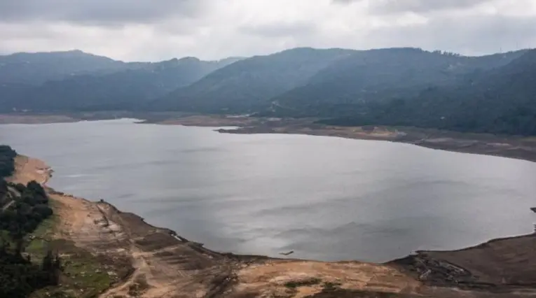 Embalse en Bogotá