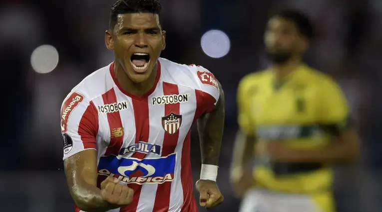 Rafael Pérez, defensor de junior de Barranquilla