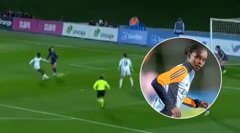 Linda Caicedo lideró la victoria del Real Madrid con un golazo