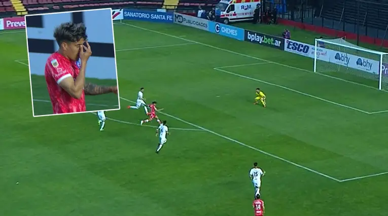 Gol de Andrés Felipe Roa en Argentinos Juniors