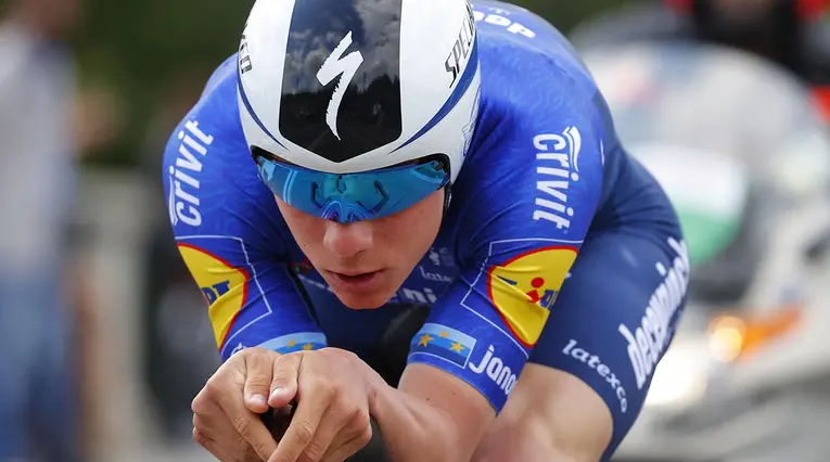 Remco Evenepoel, ciclista del Quick