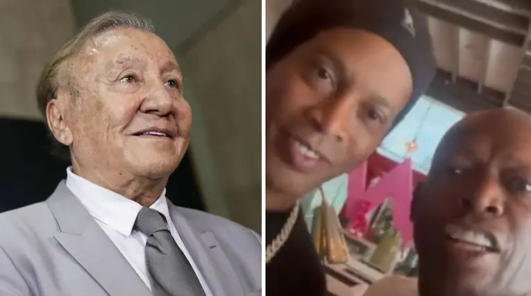 Rodolfo Hernández, Tino Asprilla y Ronaldinho