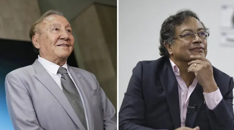 Rodolfo Hernández y Gustavo Petro