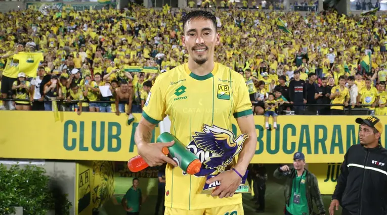 Fabián Sambueza con Atlético Bucaramanga