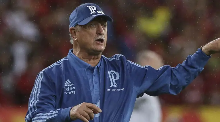 Luiz Felipe Scolari, técnico de Palmeiras