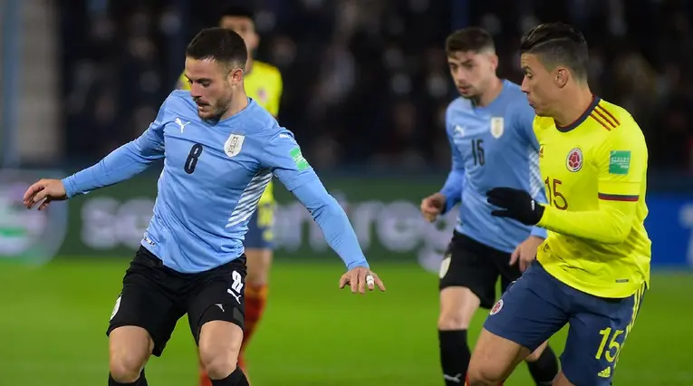 Selección Uruguay vs Selección Colombia, Eliminatorias