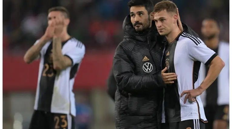 Selección Alemania en la derrota ante Austria 2-0 en amistoso
