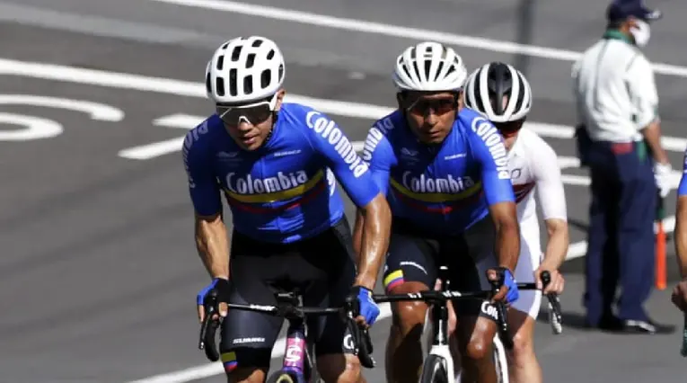 Sergio Higuita y Nairo Quintana