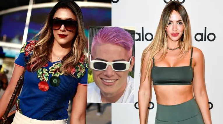 Shannon de Lima, Daniela Ospina, James Rodríguez