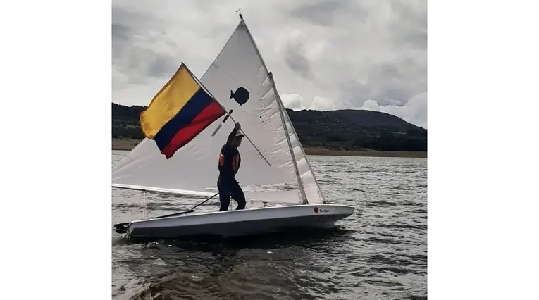 Simón Gómez - velista colombiano