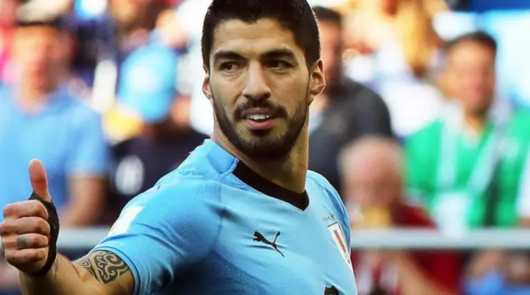 Luis Suárez, delantero de Uruguay