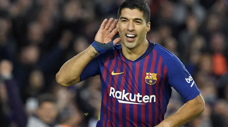 Luis Suárez, delantero del Barcelona
