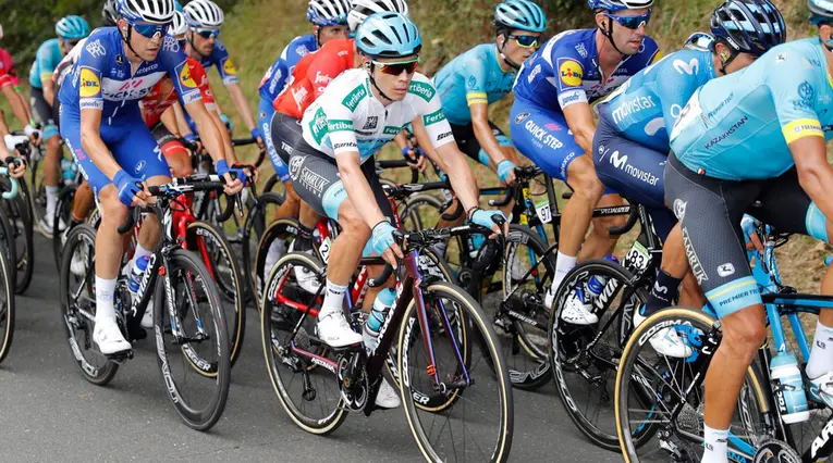 Miguel Ángel López en la Vuelta a España 2018