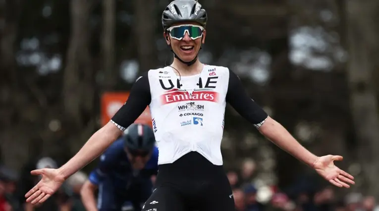Tadej Pogacar, ciclista del UAE