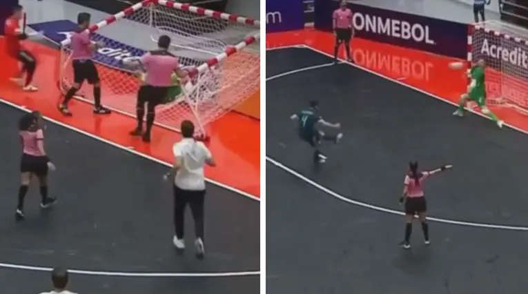 La atajada con la cara que se hizo viral