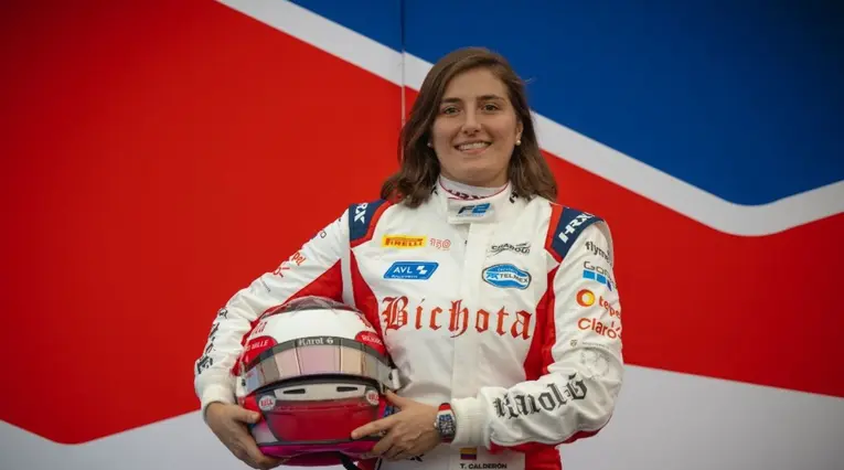 Tatiana Calderón, piloto colombiana