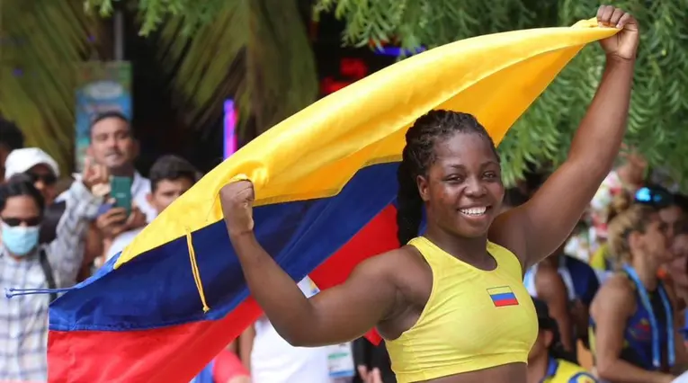 Tatiana Rentería - Juegos Suramericanos de Playa 2023, lucha