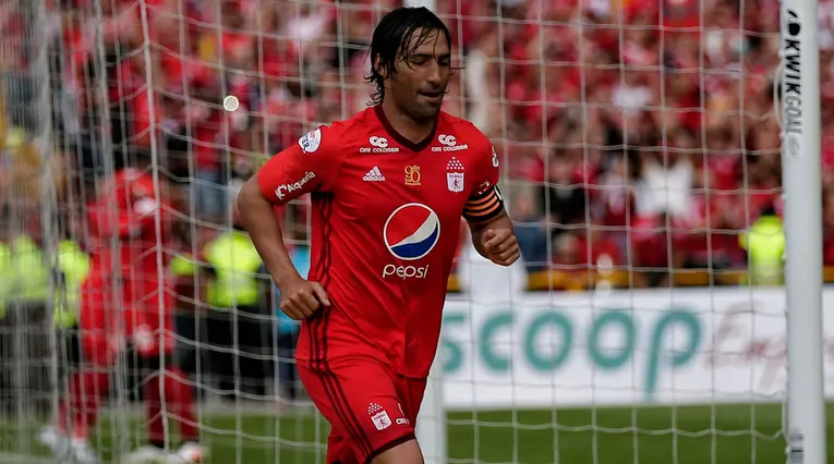 Ernesto 'Tecla' Farías en su paso por el América de Cali