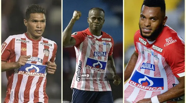 Teo, Carmelo y Miguel Ángel Borja