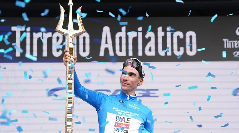 Tirreno Adriático 2025: clasificación general tras la etapa 7
