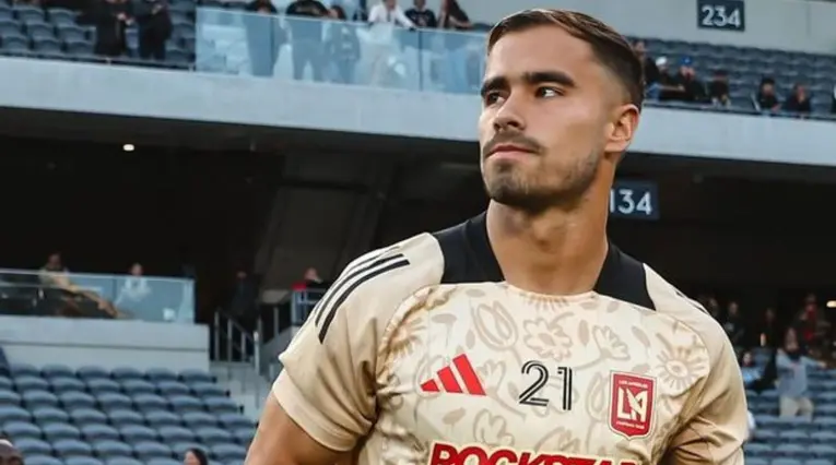Tomás Ángel con LAFC
