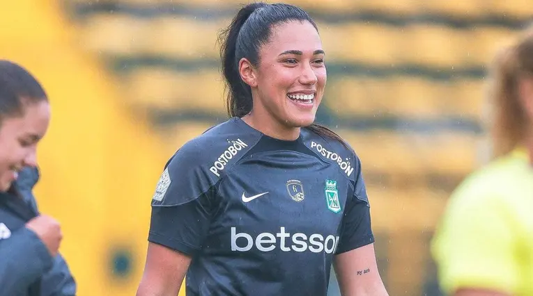 Vanessa Córdoba con Nacional