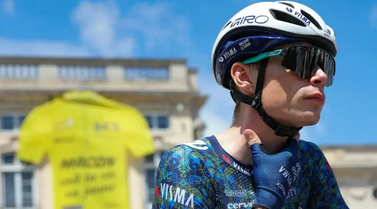 Jonas Vingegaard en el Tour de Francia 2024