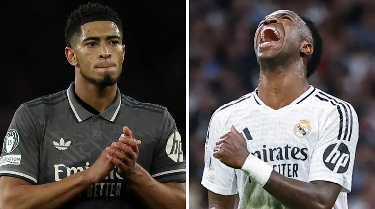 Jude Bellingham y Vinícius