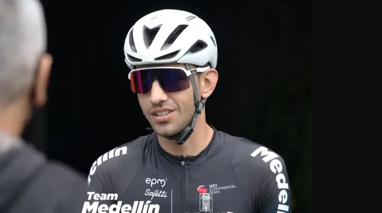Walter Vargas, ciclista del Team Medellín