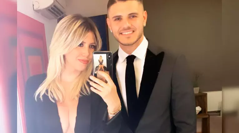 Wanda Nara y Mauro Icardi, la pareja de moda en el fútbol italiano