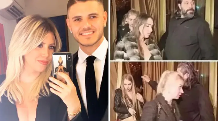 Wanda Nara y Mauro Icardi