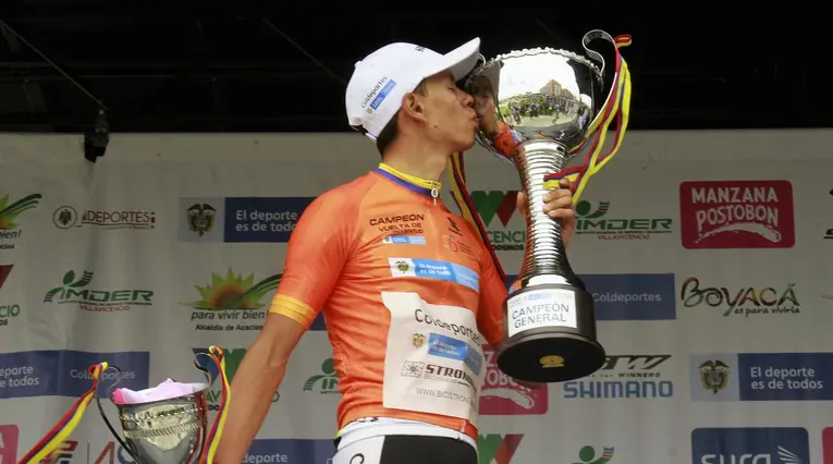 Jesús Peña, ganador de la Vuelta a la Juventud