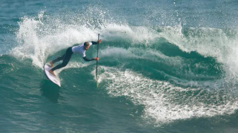 Giorgio Gómez, surfista colombiano en los Juegos Panamericanos