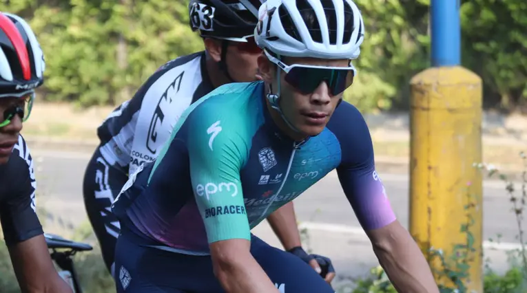 Miguel Ángel López en los Nacionales de ciclismo 2023