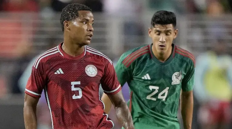 Wilmar Barrios en rueda de prensa con Selección Colombia