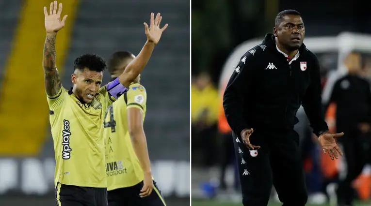 Wilson Morelo y Hubert Bodhert