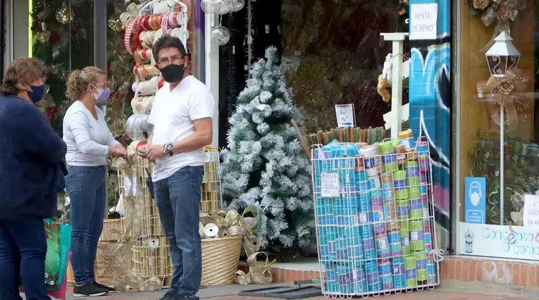 Ya empezó la Navidad en Bogotá