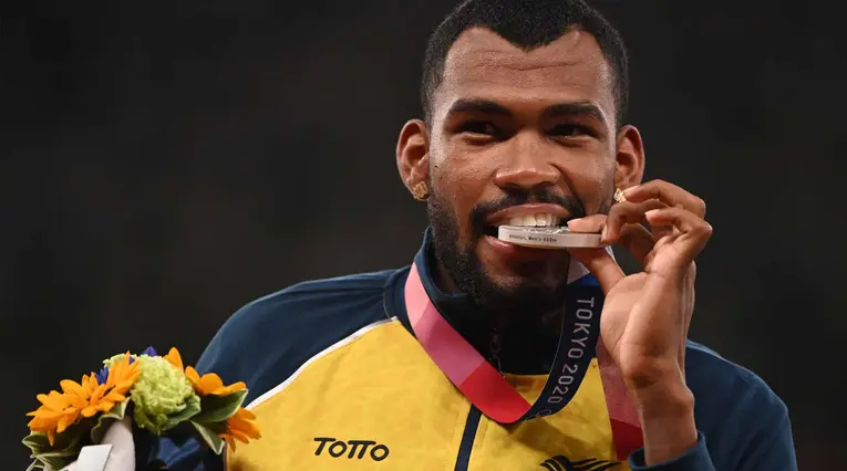 Anthony Zambrano, subcampeón olímpico