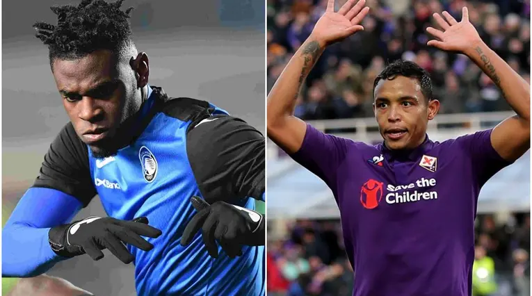 Duván Zapata y Luis Fernando Muriel