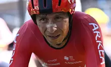 Nairo Quintana en la penúltima etapa del Tour de Francia 2022