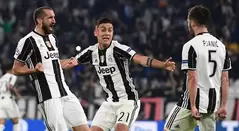 Juventus Dybala Chiellini Pjanic