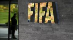 El logo oficial de La FIFA en Suiza