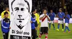 Millonarios - River Plate, homenaje Alfredo Di Stéfano