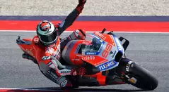 Jorge Lorenzo consiguió la 'pole' del Gran Premio de Aragón de MotoGP
