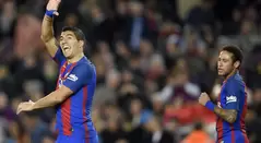 Luis Suárez y Neymar compartiendo en el FC Barcelona