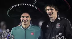 Federer y Zverev en México