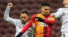 Falcao, Galatasaray vs Besiktas