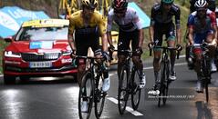 Egan y Roglic - Tour de Francia 2020